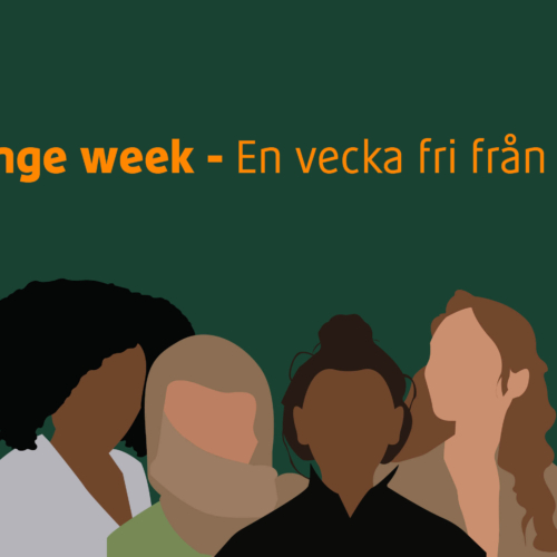 Vi uppmärksammar Orange Week – En vecka fri från våld