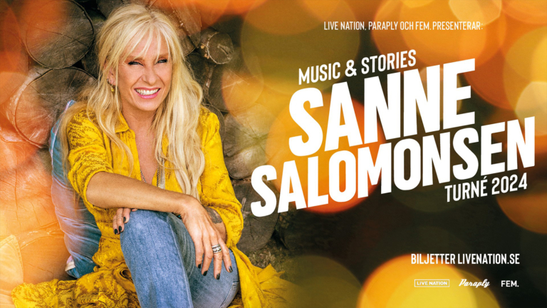 SANNE SALOMONSEN – MUSIC & STORIES