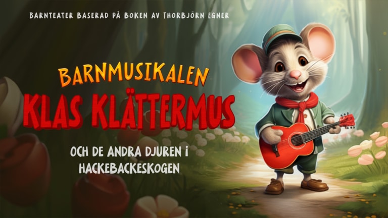 KLAS KLÄTTERMUS OCH DE ANDRA DJUREN I HACKEBACKESKOGEN