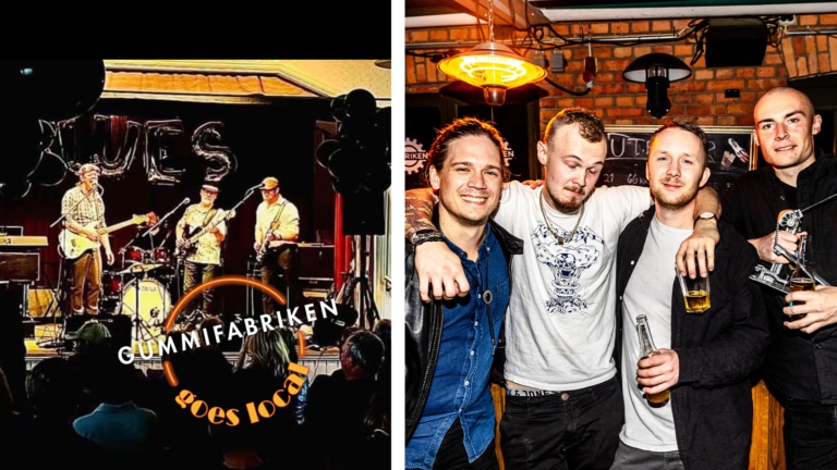 GUMMIFABRIKEN GOES LOCAL: TOM & THE BACKSTABBERS + THE DEWS