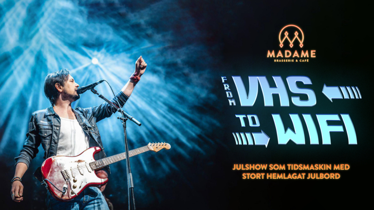 JULSHOW MED JULBORD – FRÅN VHS TILL WIFI