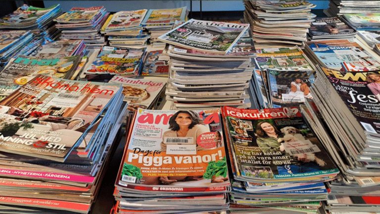FÖRSÄLJNING AV TIDSKRIFTER