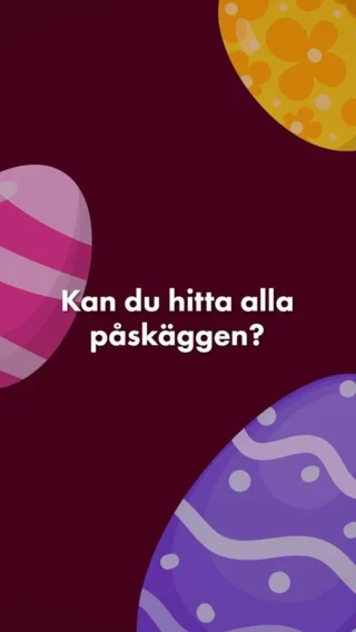 Psst.. Du har väl inte missat att vi har äggjakt hela veckan, fram till torsdag? 🐰✨
Leta efter påskägg som gömmer sig på olika våningar i huset, när du har samlat alla ägg väntar dessutom en liten överraskning i Infocenter!
 
🐥 Ingen föranmälan behövs.
👉 Läs mer på gummifabriken.se

#gummifabrikenvmo #äggjakt #påsk