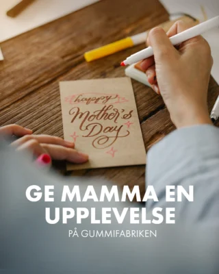 På söndag hyllar vi alla fantastiska mammor – och vad passar bättre än att ge henne en upplevelse att minnas? 💫
 
På Gummifabriken har vi något för varje mamma oavsett om hon gillar att unna sig lyxig brunch, en mysig filmkväll eller njuta av en klassisk konsert. 🎻✨
 
👉 Läs mer på gummifabriken.se

#morsdag #morsdagpresent