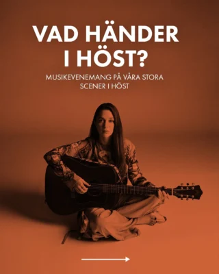 🍁 Höstens musikevenemang 🍁
Vilken musik får ditt hjärta att slå lite snabbare – klassiskt, rock eller modern pop?
I höst bjuder vi in till en säsong fylld av livemusik på våra stora scener. 

👉 Spana in alla höstens evenemang på gummifabriken.se